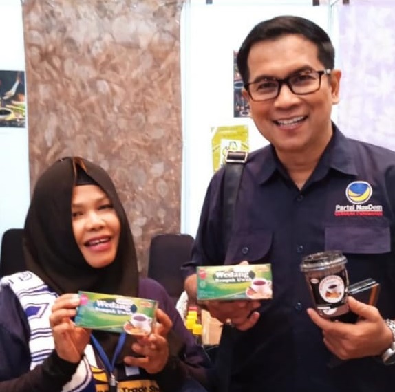 Aredo (Ket Bid. UMKM) Bersama Krisna Mukti